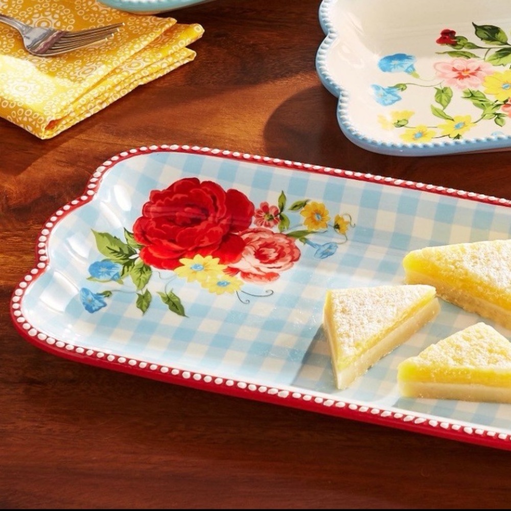 Pioneer Woman Serving/snack Tray Platter New
